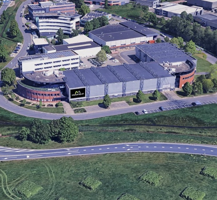 Hoofdkantoor en distributiecentrum Moving-In in Almelo
